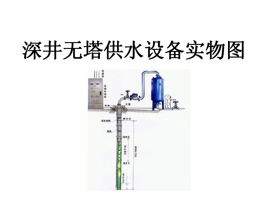 南江县井泵无塔式供水设备